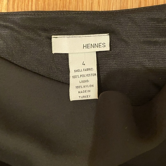 HENNES black boat neck dress - Picture 2 of 4